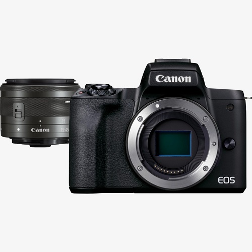 Canon EOS M50 Mark II + EF-M 15-45mm is STM Kit - deluxe.com.ng