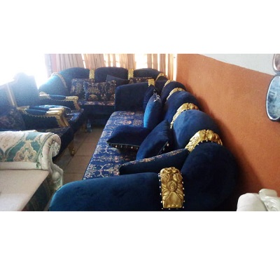 7 SEATERS SOFA NAVY BLUE (GIDI)