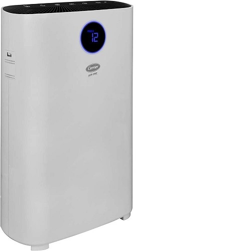 Carrier Cafn051lc1 Air One Room Air Purifier with 3 Stage Filtration, PM2.5 Display and Color Indicator (260 CADR, Room Size Up to 300 sq ft with 3 Air Changes/Hour) - deluxe.com.ng