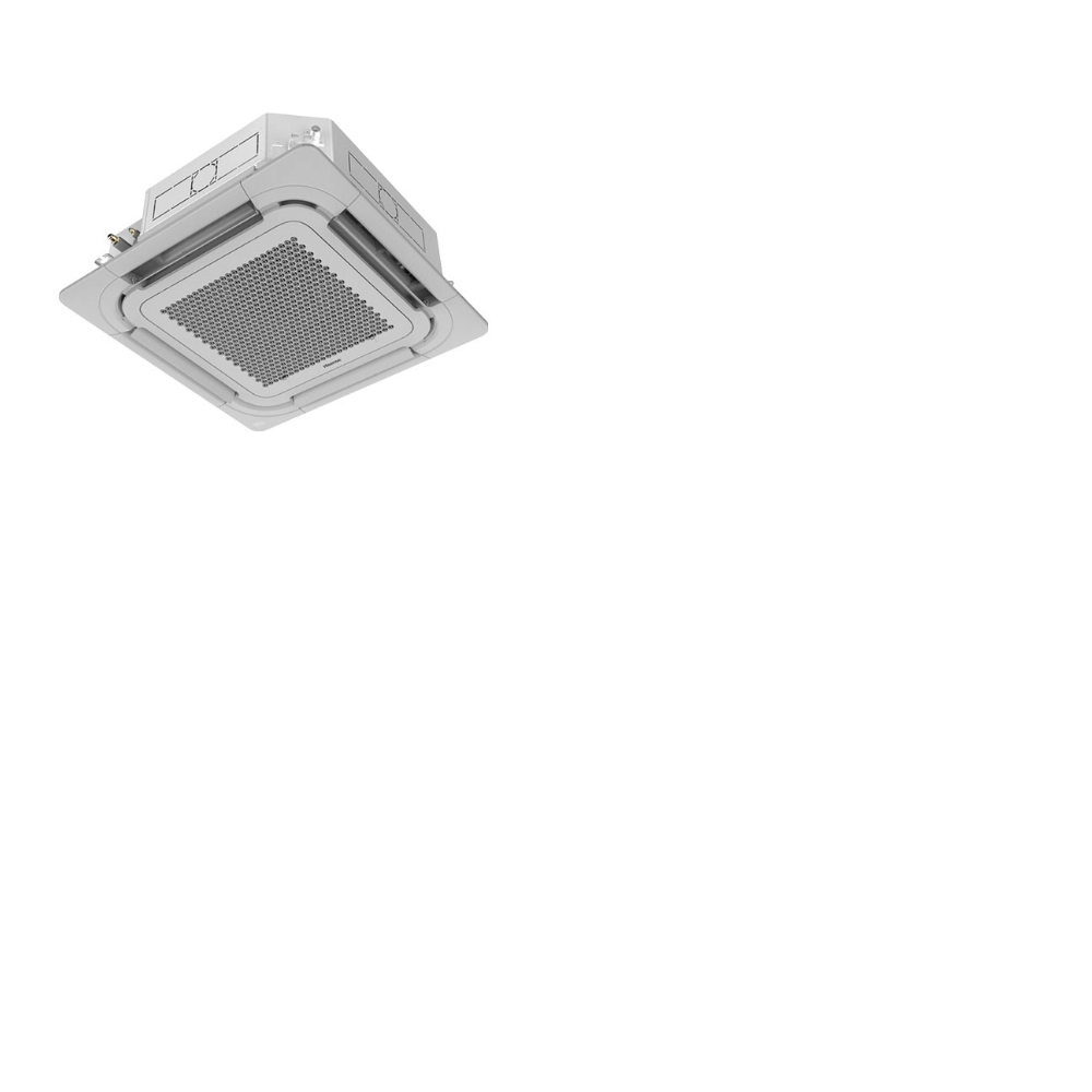 HISENSE 5HP CEILING CASSETTE AIR CONDITIONER|R410GAS|47,597Btu|Wireless Remote|White