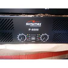 SONYMAX P6000 SOUND AMPLIFIER - deluxe.com.ng