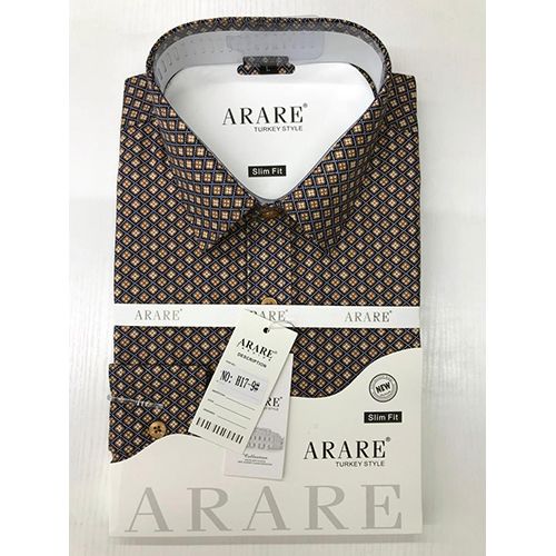 ARARE DESIGNER'S LUXURY  VIP MEN'S SHIRT | SH 068 (AVAILABLE IN SIZES) 