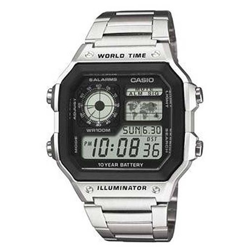 Casio AE1200WHD-1AV Men’s Digital Stainless Steel Watch 