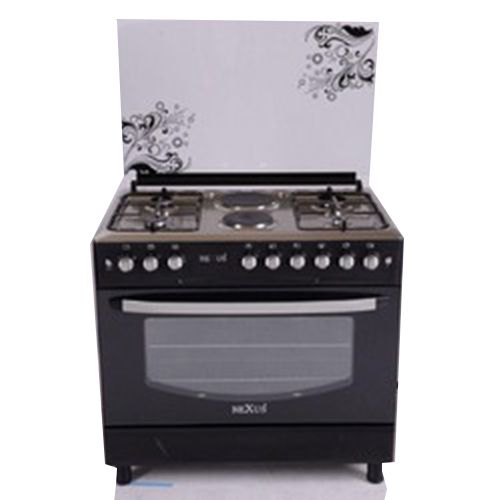 Nexus Turkey Gas Cooker Black Matt Finished Nx-9001-4+2 - deluxe.com.ng