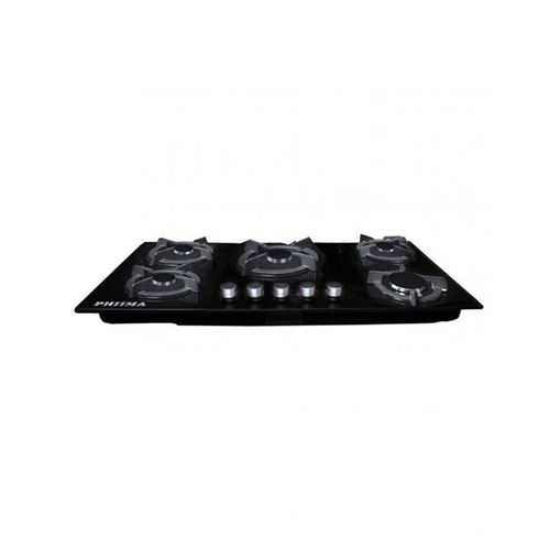 Phiima 90Cm 5 Gas Burner Ceramic Gas Hob  - deluxe.com.ng