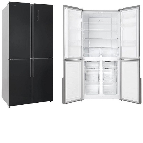 KITCHENCRAFT 500L 4 DOOR STANDING FRIDGE BF1002 WHITE - deluxe.com.ng