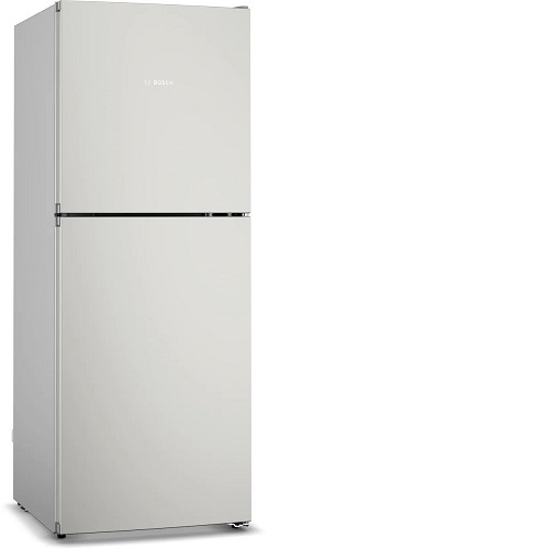 Bosch Serie | 2 free-standing fridge-freezer with freezer at top 158 x 60 cm Inox-look-metallic KDN26N12N5 - deluxe.com.ng