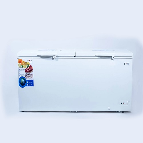 Nexus 520L Double Door Chest Freezer - White |  NX-695C - deluxe.com.ng
