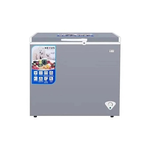 Nexus 300 Litres Chest Freezer | NX-315H (Silver) - deluxe.com.ng