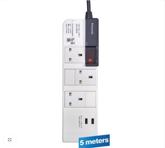 Panasonic WCHG255322W Extension Cable – 5 Metres