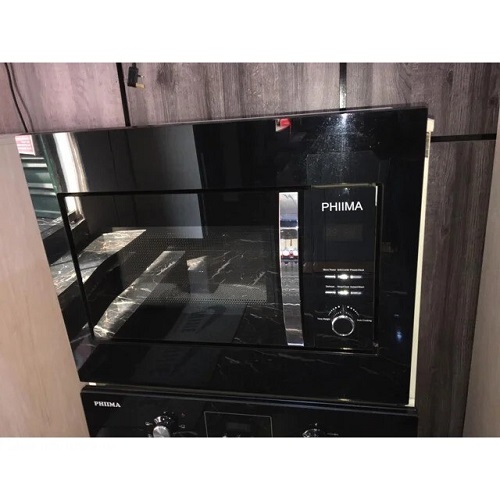 Phiima 25L Microwave Oven with Grill - Black - deluxe.com.ng