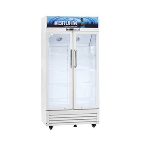 BRUHM BEVERAGE COOLER DOUBLE DOOR | BBD-409M - deluxe.com.ng