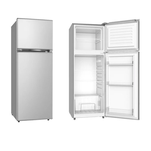 AEON REFRIGERATOR 212L DOUBLE DOOR GREY ART205G - deluxe.com.ng