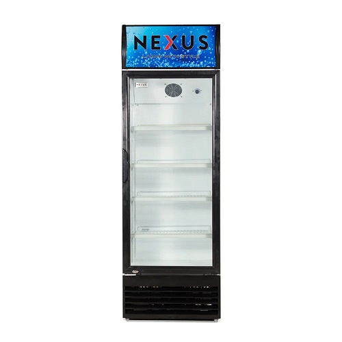 Nexus (450 Liters) Upright Showcase Fridge | NX-601 - deluxe.com.ng