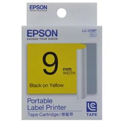 Epson Tape LC-3YBP9 9mm | Yellow - Deluxe.com.ng