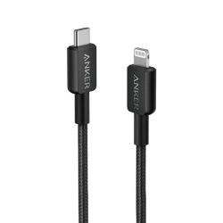 Anker USB C to Lightning Cable |A8653091| [6ft Apple MFi Certified] Powerline+ II Nylon Braided Cable