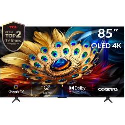 TCL 85 Inch QLED 4K HDR 10+ Quantum Dot Smart Google TV-85C655