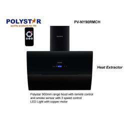 Polystar Cookerhood 90X60 Charcoal Filter +Remote Control | PV-NY90RMCH -Deluxe.com.ng