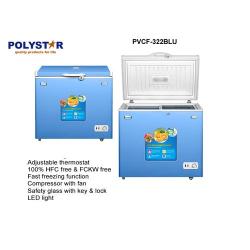 Polystar Chest Freezer PVCF-322BLU - Deluxe.com.ng