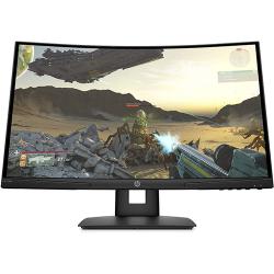 HP X24c Gaming Monitor - FHD (1920 x 1080), 144Hz Refresh rate, HDMI & Display Port, Black Colour (PW) - Deluxe.com.ng
