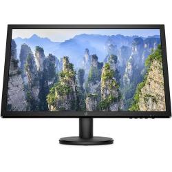 HP V24- 24 Inch FHD Monitor - FHD (1920 x 1080), VGA; HDMI (with HDCP support), Black Colour (PW) - Deluxe.com.ng