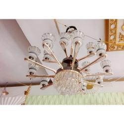 BY 10 + 5 BULB CHANDELIER QUALITY DESIGNED LIGHT - FOR INDOOR USE (OBIC) - deluxe.com.ng
