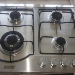 Minx 4 burner built in gas hob-deluxe.com.ng