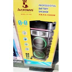 AVCROWNS PROFESSIONAL BATTERY CH-1262 SPEAKER 15000W - deluxe.com.ng
