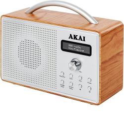 AKAI Portable DAB Digital Radio With LCD Display-deluxe.com.ng