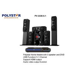 Polystar Bluetooth Home Theatre – Pv-3335- 5.1