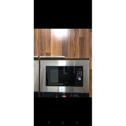 KITCHENCRAFT 23L IN BUILT MICROWAVE SILVER - Deluxe.com.ng