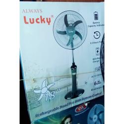 ALWAYS LUCKY  18 Inches RECHARGEABLE STANDING FAN LU-1803R 
