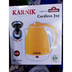  Karnik 2.2L Stainless Electric Kettle  - ORANGE