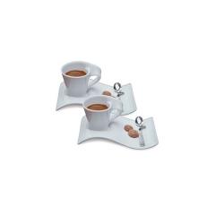 NewWave Coffee Cup And Saucer Set