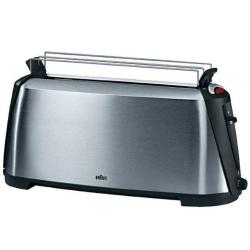 Braun 4118-HT600 Sommelier Stainless Steel Toaster, 220-volts