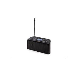  AKAI DAB Digital Radio With LCD Display And Built-In Alarm Clock Functions - Black