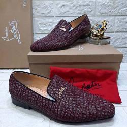 CHRISTAIN LOUBOUTIN HIGH QUALITY LUXURY MEN'S SHOE (AVAILAIBLE IN ALL SIZES) 317 