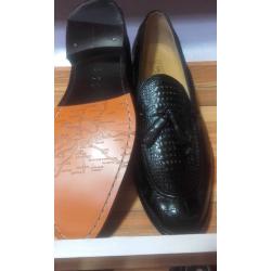JOHN FOSTER CLASSIC PATTERNED MEN'S SHOE |222|(AVAILABLE IN ALL SIZES) HI