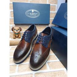 CREPIN HIGH QUALITY LUXURY MEN'S SHOE (AVAILAIBLE IN ALL SIZES) 374