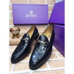 GIANFRANCO BUTTERI HIGH QUALITY LUXURY MEN'S SHOE (AVAILAIBLE IN ALL SIZES) 378