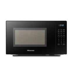 Hisense Microwave MWO20MOBS11-H 20L | Black Colour | Digital Mechanic Control | Defrost Function | 6 Power Level - deluxe.com.ng
