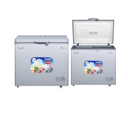 POLYSTAR PVCF-258L 142L CHEST FREEZER GREY COLOUR ADJUSTABLE LEG WITH LOCK AND KEY OUTSIDE CONDENSER