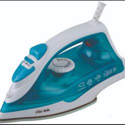 Rite-tek Steam Iron ST 270 1300w Non Stick Roll Plate Over Heat Protection