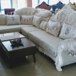 ROYAL GREY L SHAPED SOFA (FORIN) 