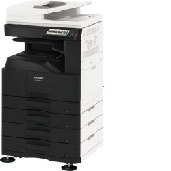 SHARP BP-30M35 COPIER WITH BP-DS12 HIGH STAND/TONER/DEVELOPER (LWN) - deluxe.com.ng