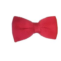 LUXURY POLKA DOT BOW TIE - RED