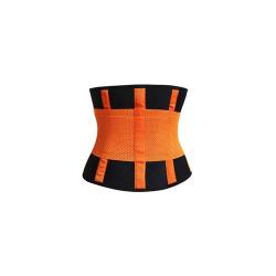 HOT SHAPERS Waist Trimmer Belt/Adjustable Abdominal Waist Trainer/Hot Shapper