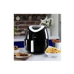 Silver Crest Digital Air Fryer With Extender Ring - Black|15h Watts|4.3L