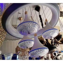 4 IN 1 LED CHANDELIER QUALITY DESIGNED LIGHT WITH BULB - FOR INDOOR USE (CLV) - deluxe.com.ng