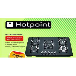 HOTPOINT BUILT-IN GLASS GAS HOB | 915G1|5001B 